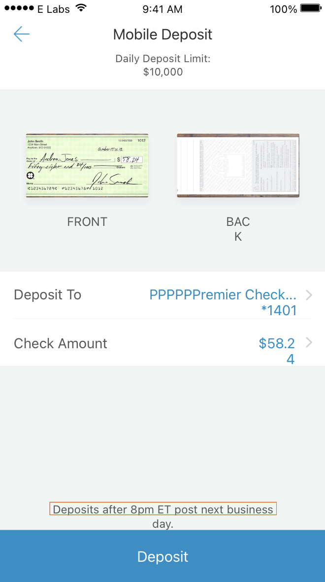 Eastern Bank Security Implementation