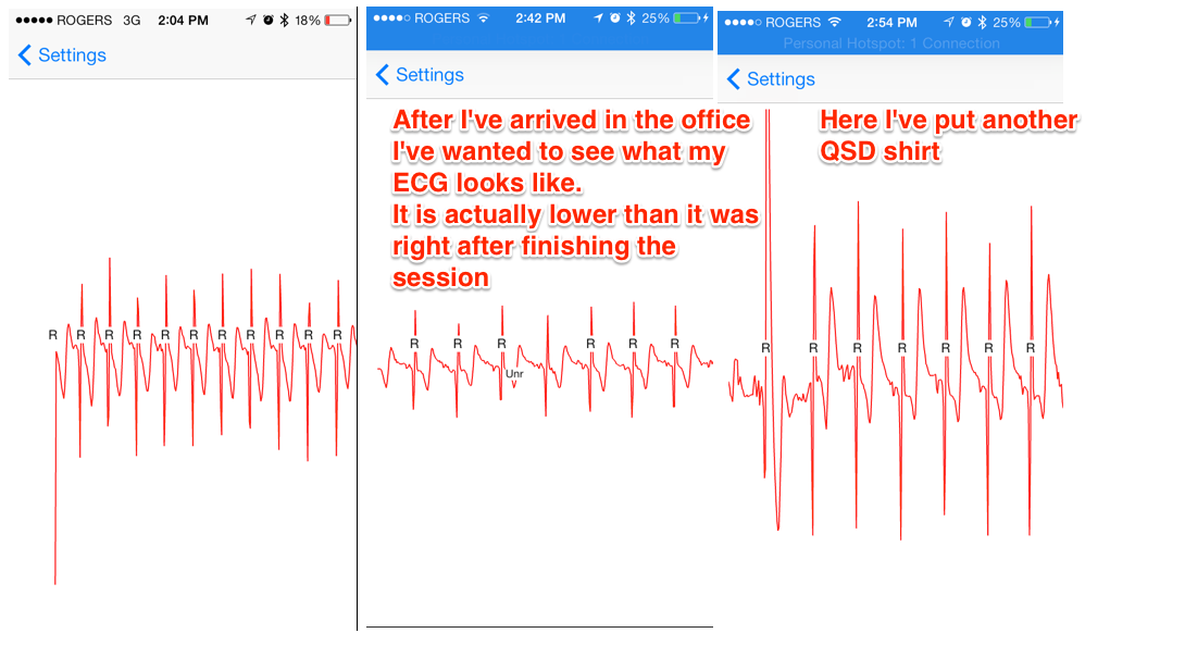 OMsignal Heart Rate Monitoring