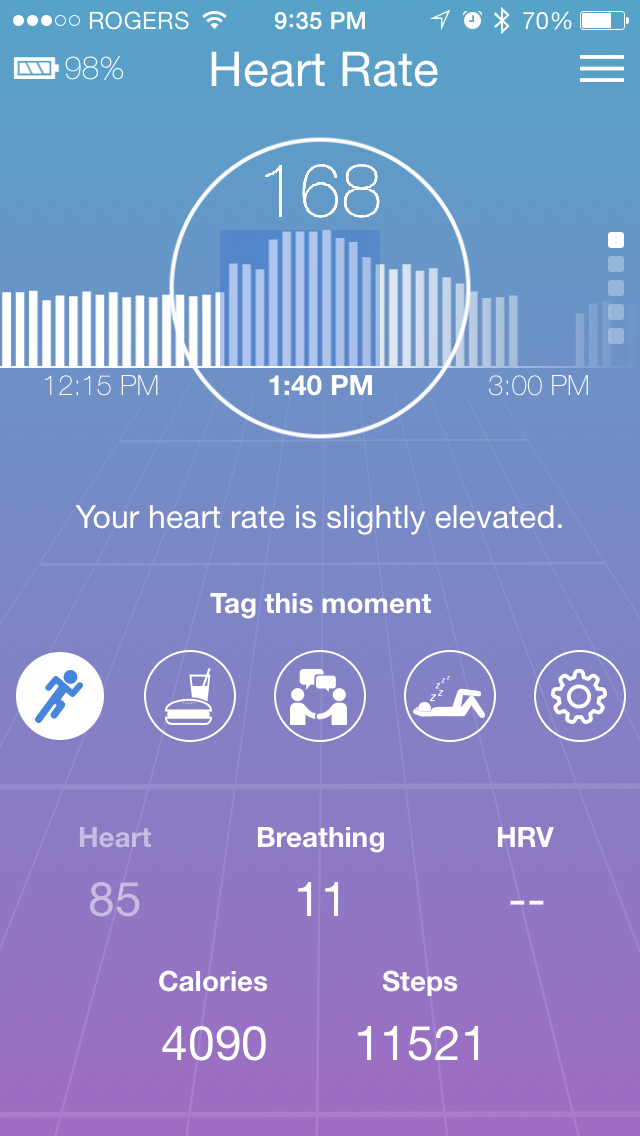 OMsignal Web Dashboard