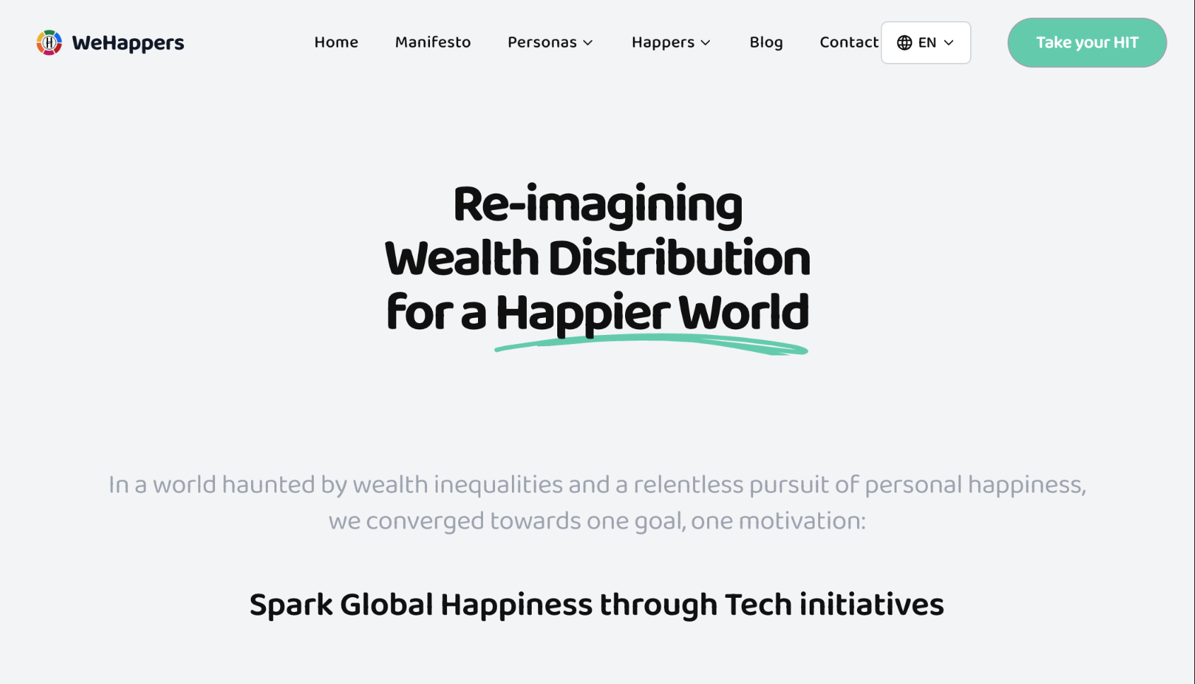 WeHappers Hero